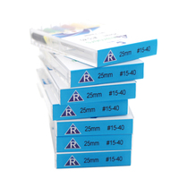 Meilleures ventes : Fraiseurs manuels NiTi pour canaux radiculaires, forte force de coupe, certifiés ISO13485/CE pour le traitement des canaux radiculaires
