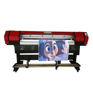 1,9 m Garros de gran formato de Banner de vinilo de la máquina de impresión de tinta impresora Eco solvente precio