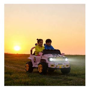 รถยนต์ไฟฟ้าสำหรับเด็ก 4 ล้อ พลาสติก ควอดไบค์ มอเตอร์ 390 แบตเตอรี่ 12V7Ah รองรับแอพพลิเคชั่น ไฟ USB กระพริบ ทนทาน สำหรับเด็กอายุ 2-4 ปี พร้อม MP3 - Product Image 6