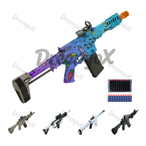 DreamjoX MSD0118Ab eléctrico Nylon juguetes automáticos pistola Gel X Hyper Water Hydro Hydrogel Splat bolas cuentas redondas Ammos Blaster - Product Image 1