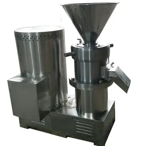 Industrial Small Scale Peanut Shea Butter Mashed Potato Nut Cocoa Bean Grinder Plant Rice Milk Masala Grinding Machine