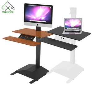 <span class=keywords><strong>Amazon</strong></span> Top vendedor hecho en China de pie de altura ajustable de <span class=keywords><strong>escritorio</strong></span> de la computadora convertidor elevador portátil - Product Image 1