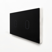 Commutateur Zigbee prise en charge au contrôle hors ligne pour les appareils domestiques entiers contrôle des scènes avec 3 gangs led zwave switch (noir)