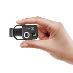 RK-C296 범용 휴대 전화 현미경 <span class=keywords><strong>200x</strong></span> 배율 줌 카메라 클램프 LED 렌즈 - Product Image 2