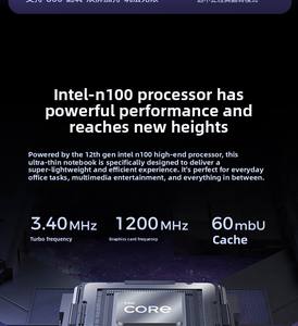 แล็ปท็อปคอมพิวเตอร์หน้าจอสัมผัสคู่ ขนาด 14 นิ้ว โน้ตบุ๊กพีซี ระบบปฏิบัติการวินโดวส์ โปรเซสเซอร์อินเทล - Product Image 3