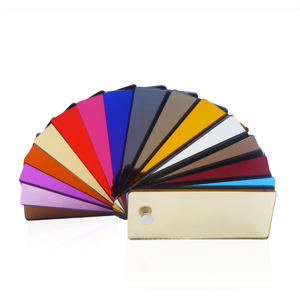 Feuille acrylique miroir bleue, plastique miroir électro-plaqué, découpe, épaisseur 3 mm, taille 1220x2440 mm, couleur vibrante, matériau laser pour - Product Image 3