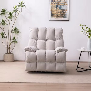 Sillón Reclinable Eléctrico Giratorio Extensible y Ajustable Moderno y Popular, Sofá de Tela para Interiores Multifuncional - Product Image 5