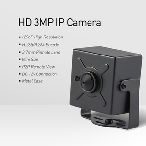 Revodata 3mp Mini Ip Camera <span class=keywords><strong>3</strong></span>.7Mm Pinhole Lens Kleine Mini Beveiliging Netwerkcamera Dc 12V (I706-<span class=keywords><strong>2</strong></span>-FHW) - Product Image 2