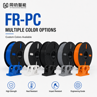 Filament FR-PC pour imprimante 3D, plastique d'ingénierie haute précision, performances mécaniques élevées, faible déformation, matériau professionnel