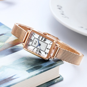 Nuevo reloj de mujer al estilo de las celebridades de internet, reloj cuadrado retro personalizado para mujer, reloj informal a la moda, resistente al agua - Product Image 2