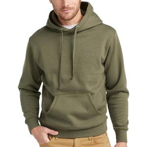 Vente en gros 100% coton pull à capuche pour hommes Style décontracté automne pull anti-rétrécissement bouffée impression col à capuche Offre Spéciale - Product Image 1