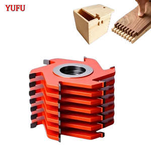 YUFU Fraise à rainurer combinée en alliage de tungstène à six lames avec cadre interne en alliage dur - Product Image 2