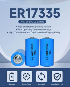리튬 배터리 3.6 V 2/3A ER17335 2100mAh 비충전식 - Product Image 3