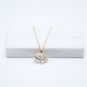 2025ใหม่ลดกระหน่ำสร้อยคอทองเหลืองเซอร์คอนปรับแต่งได้พร้อมส่ง - Product Image 3