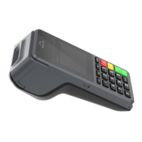 I5000 Android 10 Pos pintar, dengan antarmuka Usb untuk Supermarket 2.4 inci portabel semua dalam satu Pos Terminal mendukung 1D/2D Barcode