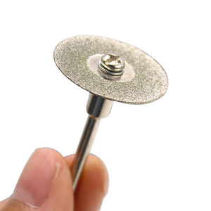 10Pcs/Set 16-60mm Mini Diamond Cutting Disc for Rotary Tool Accessories Grinding Wheel Circular Saw Blade <b>Abrasive</b> Diamond Disc - Product Image 5