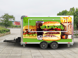Carrito de Comida Móvil para Café, Catering, Churros, Pizza, Barra Móvil, Remolque de Comida Totalmente Equipado, Snacks, Hot Dogs, Papas Fritas, Tamaños Personalizables - Product Image 5