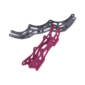 DARE Cadres de patin à roues alignées en aluminium usiné CNC Performance de base de patin légère à haute résistance soulignant la structure personnalisée - Product Image 1