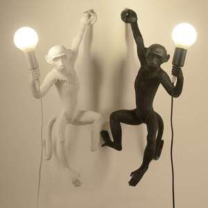 Factory Price <strong>Monkey</strong> <strong>Hanging</strong> Lamp Mexico Hot Selling Restaurant bar Chandelier Art Interesting Design Coffee Shop Pendant <strong>Light</strong> - Product Image 3