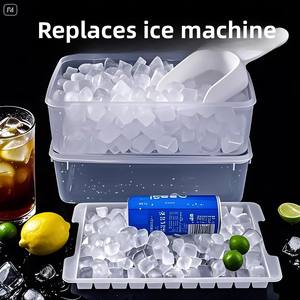 Moule à glaçons réutilisable en silicone de qualité alimentaire, grande capacité, portable, pour usage domestique et commercial, Changju modèle 2 - Product Image 5