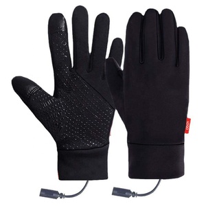Étanche écran tactile <span class=keywords><strong>USB</strong></span> chaleur léger antidérapant personnalisé hiver thermique Sport Ski Liner vélo cyclisme moto gants d'équitation - Product Image 3