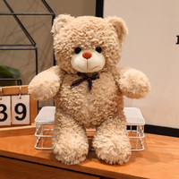 Peluche Ours Bonbon Super Doux Personnalisable en Gros, Rembourrée en Coton PP, Emballage Sac OPP, Cadeau Compagnon pour Enfants