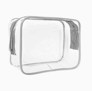 Sac à fermeture éclair en PVC imprimé personnalisé de style kawaii en vrac d'usine, pochette d'organisation essentielle pour les voyages, pour les échantillons de soins de la peau et les cosmétiques - Product Image 6