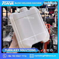 Machine automatique de moulage par extrusion-soufflage de jerrycan d'huile végétale en plastique de 5L