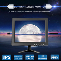 Pantalla de alta calidad de 10 pulgadas, sistema pos, mini smart tft lcd, monitor, pantalla de pc