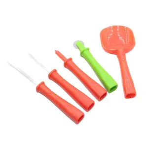 Hoge-Kwaliteit Best Selling Huishoudelijke 5 Vakantie Creatieve Handgemaakte Fruit Diy Set Decoratie Kit Halloween Carving Tool Van Pompoenen