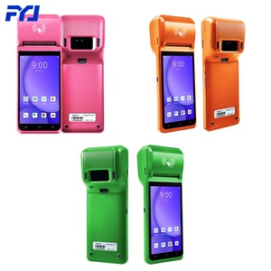 Máquina de cajero portátil para tienda de ropa, impresora de recibos incorporada de 58mm, pedido en línea, pantalla táctil de 5,5 pulgadas, Pos - Product Image 1