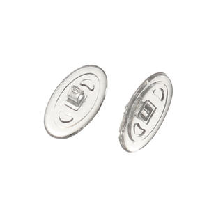 <span class=keywords><strong>Almohadillas</strong></span> de silicona circulares con amortiguación de aire <span class=keywords><strong>para</strong></span> <span class=keywords><strong>gafas</strong></span>, tipo tornillo, ligeras, <span class=keywords><strong>para</strong></span> alivio de presión y ajuste cómodo - Product Image 1