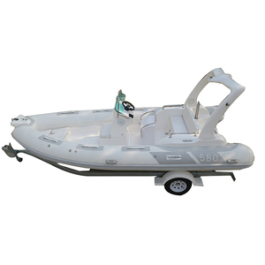 boat fiberglass inflatable boat RIB-400 certification rib inflatable boat