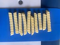 Commerciële Aardappel Zigzag Cutter Crinkle Frietjes Aardappelsnijmachine Voor Golfvorm Zoete Aardappel Apparatuur