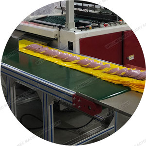 آلة صنع أكياس بلاستيكية ذاتية الإغلاق من الجانب مع مقبض حلقي ناعم وآلة لحام وقطع الأكياس الأوتوماتيكية - Product Image 5