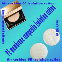 Boîte de fondation fond de teint liquide Isolation coton PE Omentum Composite Isolation tissu coussin d'air CC BB Isolation coton