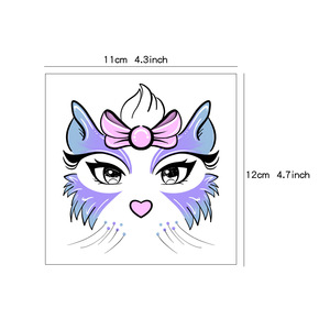 Pegatinas de Joyas Faciales de Halloween al por Mayor, Pegatinas de Tatuaje 3D Autoadhesivas de Araña, Murciélago y Diamantes de Imitación para <span class=keywords><strong>Maquillaje</strong></span> de Fiesta de Terror - Product Image 5