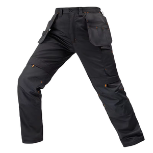 Người Đàn Ông Của An Toàn Quần Vận Chuyển Hàng Hóa Sáu Túi Polyester Cotton Làm Việc Đồng Phục Làm Việc Mặc Quần Cho Kỹ Sư - Product Image 4