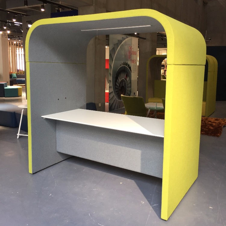Green with desk