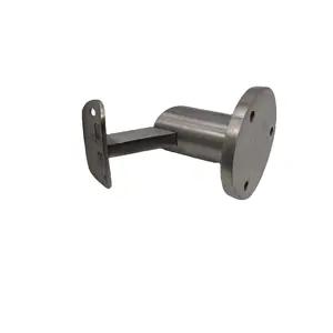 Stair handrail bracket wall mounted handrail support handrail saddles