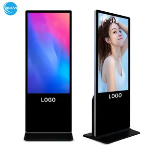 Smart Kiosk Display pubblicitario LCD verticale pannello interattivo Digital marketing Signage Totem Touch Screen da pavimento
