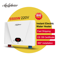 Chauffe-eau électrique compact instantané multipoint pour maison, salle de bain et cuisine – Idéal pour petites maisons