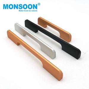 Châu âu phong cách đồ nội thất phần cứng phòng ngủ nhà bếp đồ nội thất kéo hợp kim nhôm ngăn kéo tủ quần áo knobs tủ quần áo tủ xử lý - Product Image 6