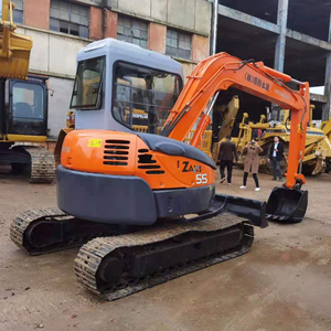 Excavatrices sur chenilles d'occasion avec peinture d'origine Hitachi Zx55 Machine d'occasion à vendre à Shanghai - Product Image 4