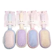 Outil de coiffure de brosse de massage à coussin d'air de qualité professionnelle pour cheveux bouclés avec poignée en caoutchouc confortable soulagement du cuir chevelu à usage domestique
