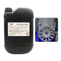 Photopolymère rigide standard de la résine 355nm rigide universelle pour la résine photopolymérisable par lumière blanche d'usage universel d'imprimante de SLA 3D