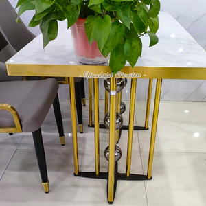 Bàn Ăn đá thạch anh tối giản hộ gia đình nhà hàng nhỏ bàn ăn - Product Image 2