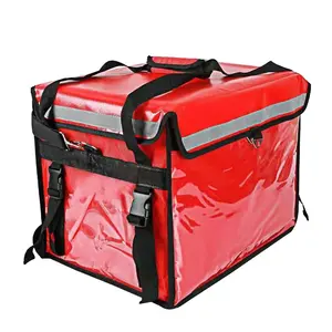 Eates दरवाजा Doordash गर्म ठंड थर्मल फास्ट फूड परिवहन कूलर बैग भोजन वितरण बैग