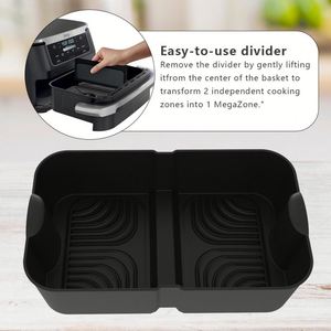 จานและกระทะซิลิโคนทรงสี่เหลี่ยมสำหรับเตรียมอาหารได้ง่าย - Product Image 4