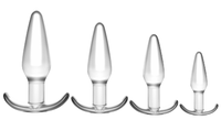 Medizinisches Silikon Konischer Analplug & Dilatator-Set, Erwachsenen-Spielzeug für Männer und Frauen Sexspielzeug